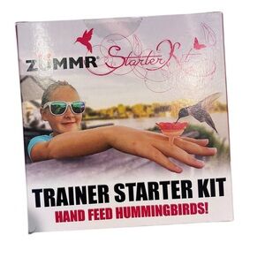 ZUMMR Hummingbird Ring Bird Feeder Starter Kit